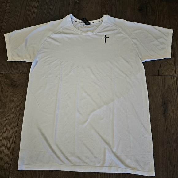 Three Nails Seamless Mens Tee White - Picture 2 of 4